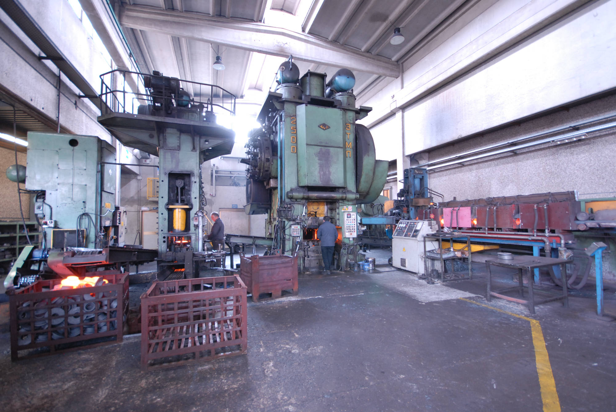 Gesenkschmiedelinie 2500 t Presse
