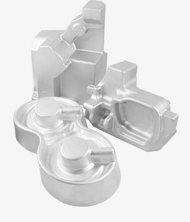 Verschiedene Aluminium-Schmiedeteile